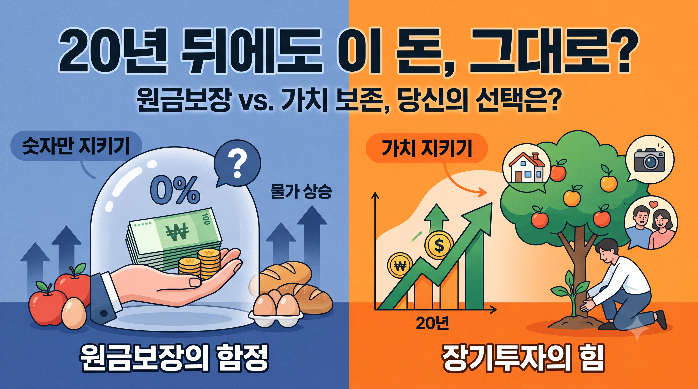 20년 남은 퇴직연금, 원금보장형에서 S&P500으로 옮긴 이유