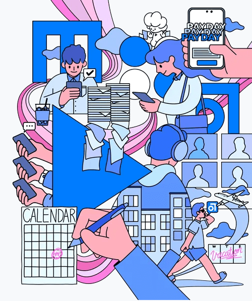 뉴플로이 ; 급여&#44; 인사 업무자동화 소프트웨어 이용하기