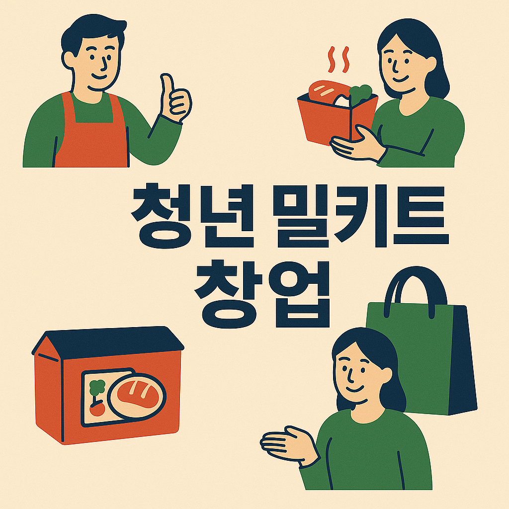 청년 밀키트 창업 이미지