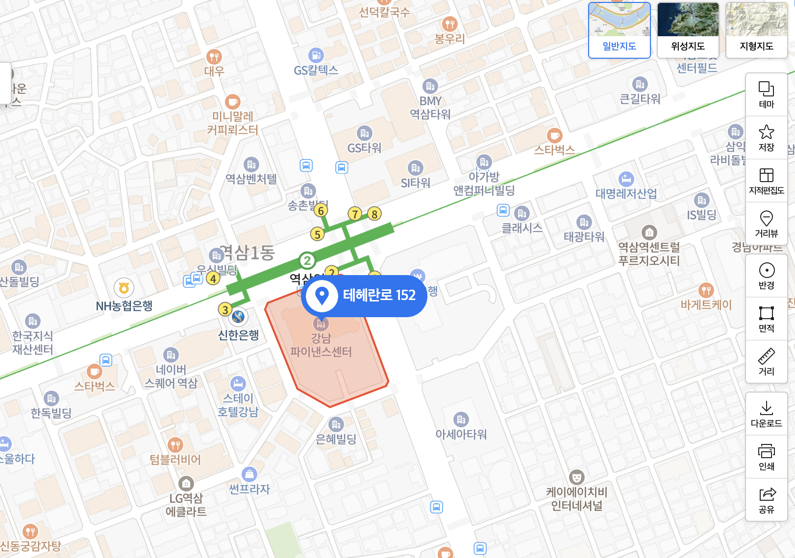 출처: 네이버 지도, 구글페이먼트코리아 위치