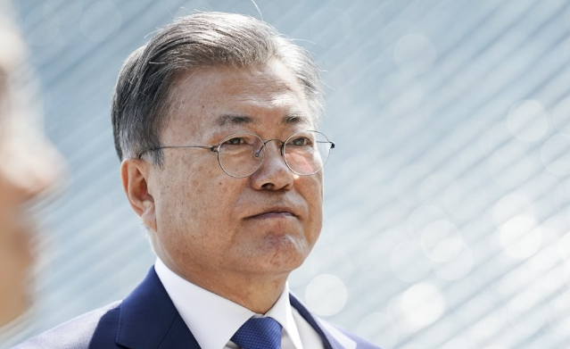 문재인 전 대통령 사진