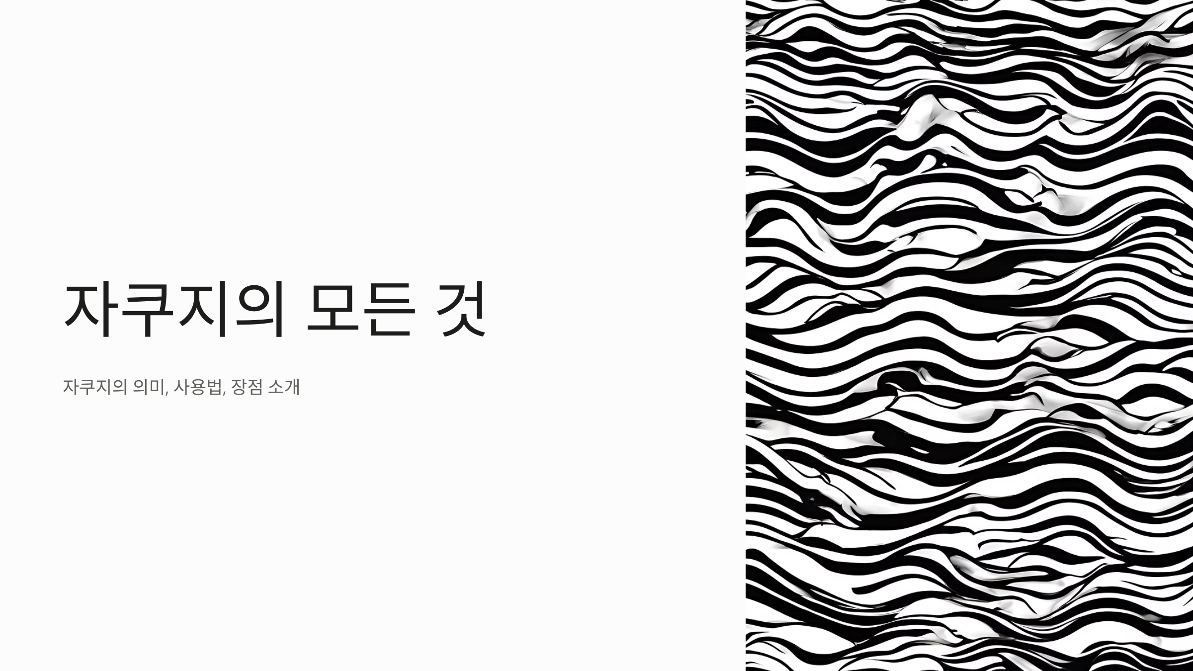자쿠지 뜻