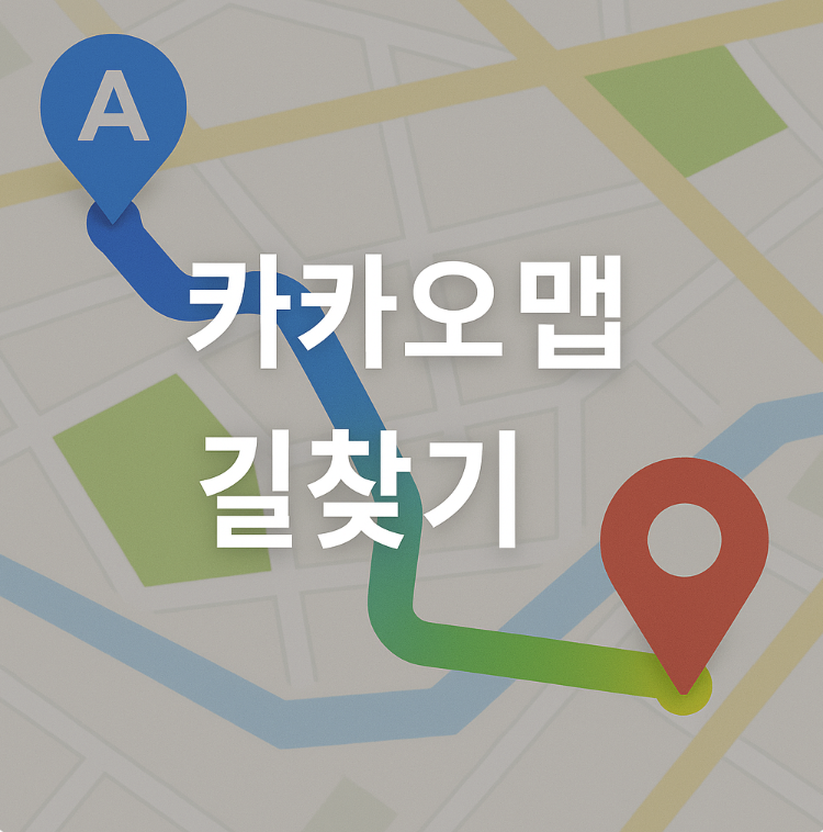 카카오맵 길찾기