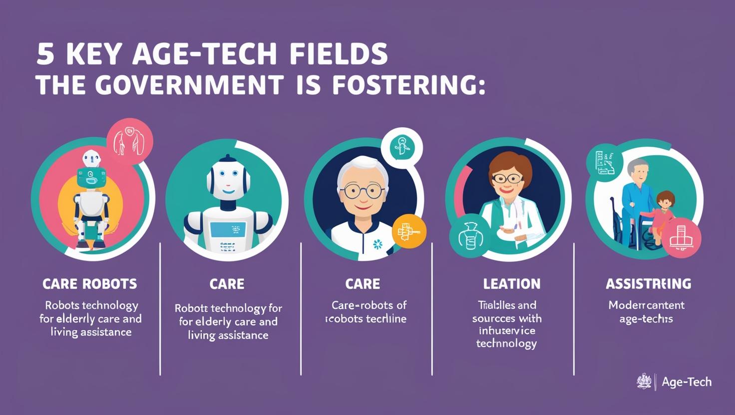 <img src="정부가-육성하는-Age-Tech-5대-핵심-분야.jpg" alt="초고령화-대응을-위한-정부의-5대-핵심-분야-정책-로드맵">
