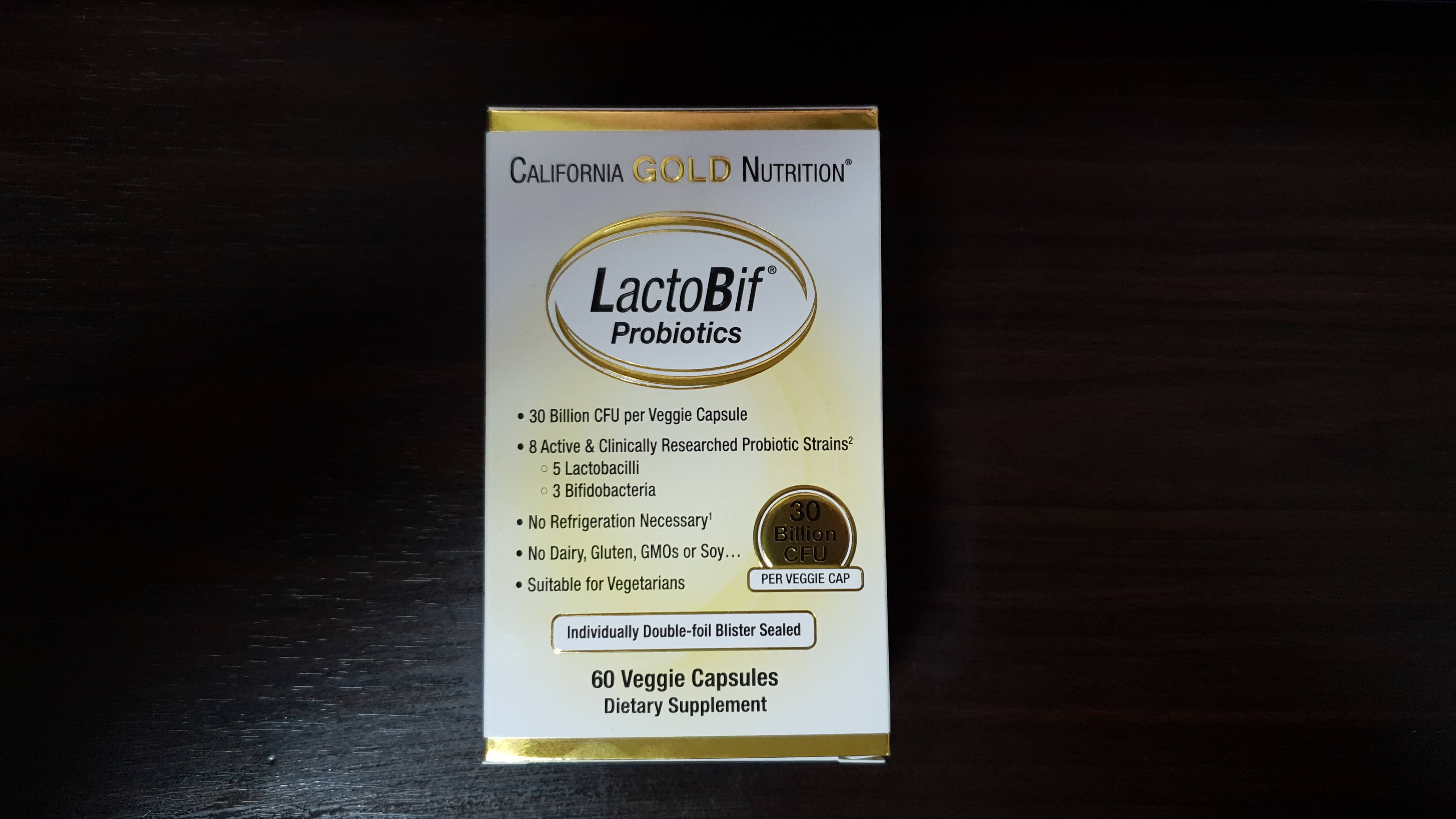 락토비프 유산균 패키징 전면