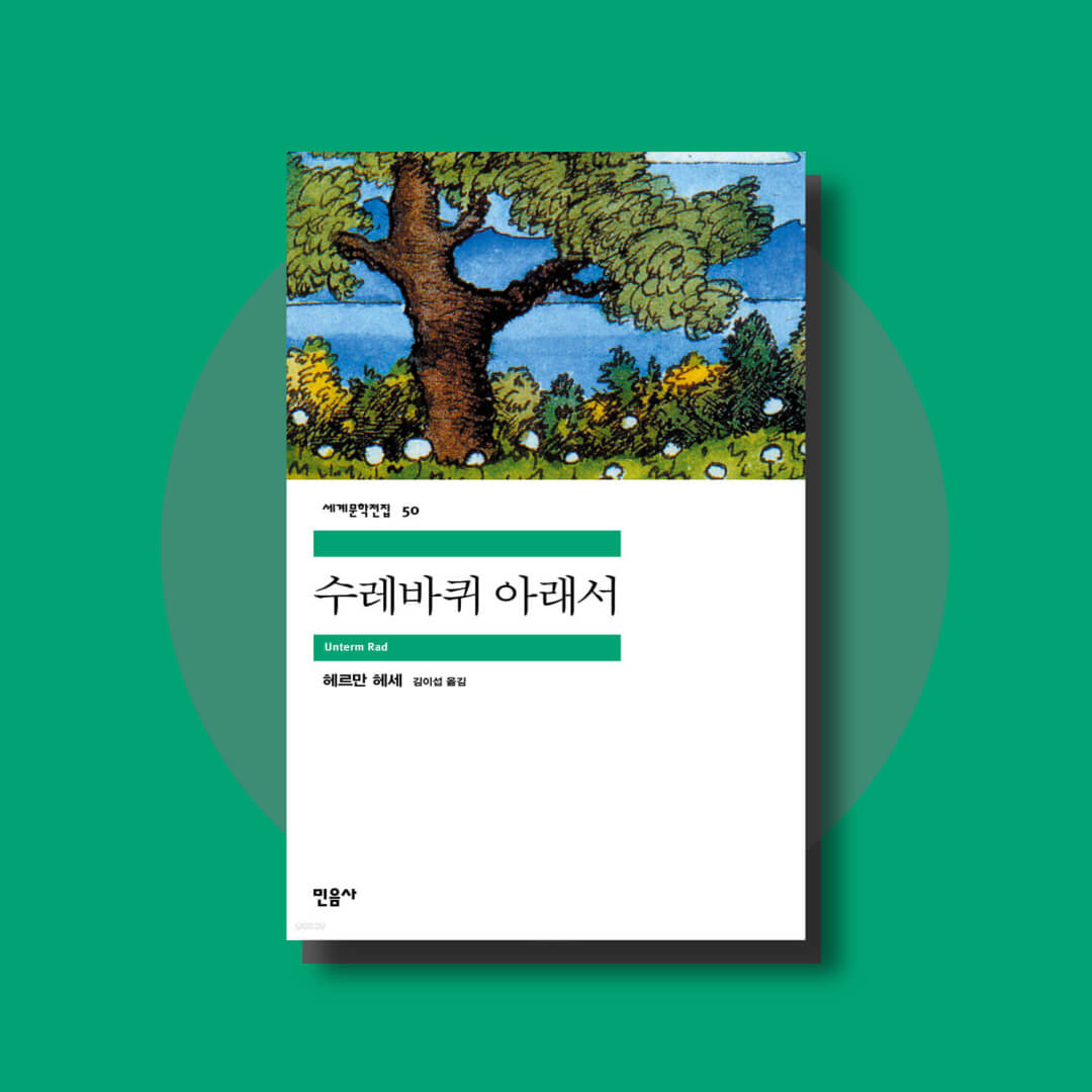헤르만 헤세의 자전적 소설 수레바퀴 아래서의 책 표지