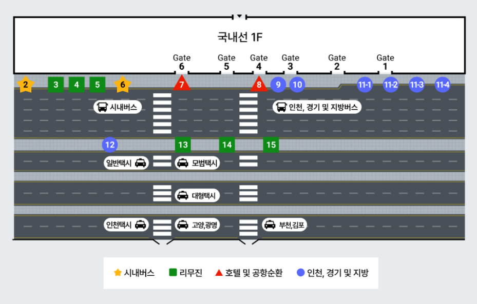 7300번 의정부 김포공항버스 시간표 예매
