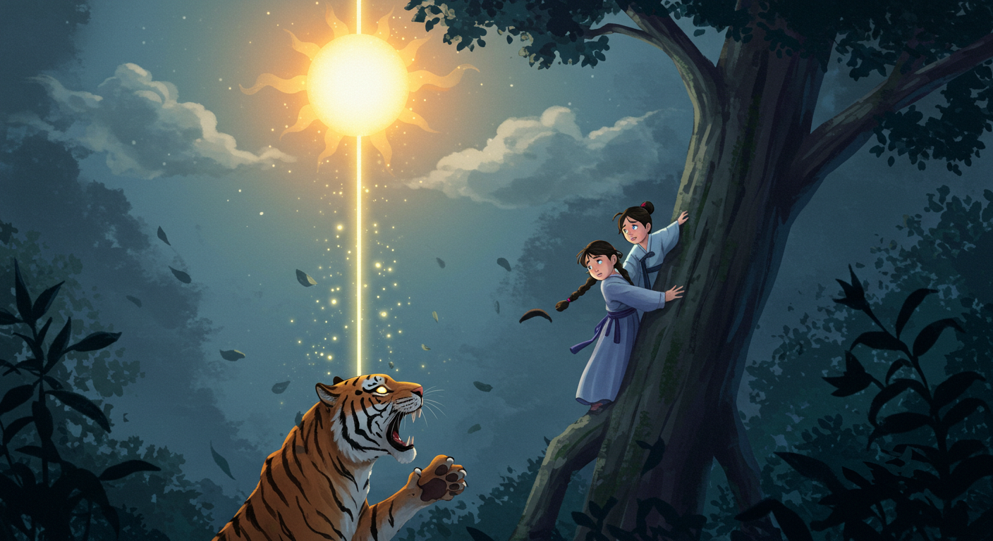 내 아이와 함께 읽는 해님달님 줄거리: 숨겨진 교훈과 인성 교육 효과