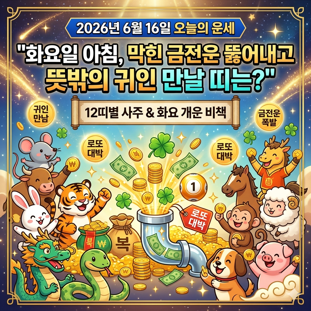 6월16일 오늘의 운세