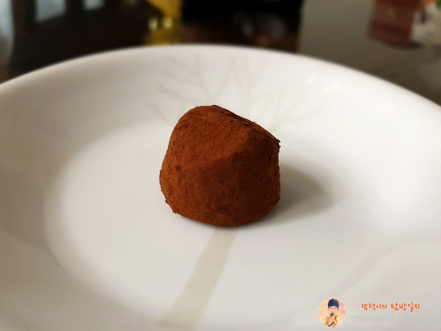 나트라 커피 트러플스 초콜릿 한 개