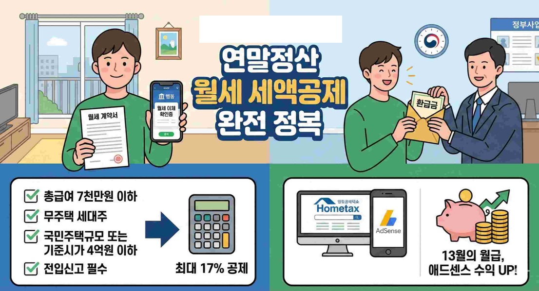 월세 세액공제, 임대차계약서 작성시 꼭 알아야 할 주의점