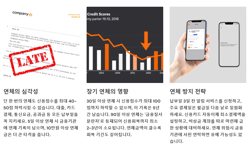 신용점수 올리는 8가지 효과적인 방법