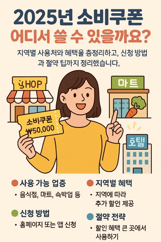 2025 소비쿠폰 사용처