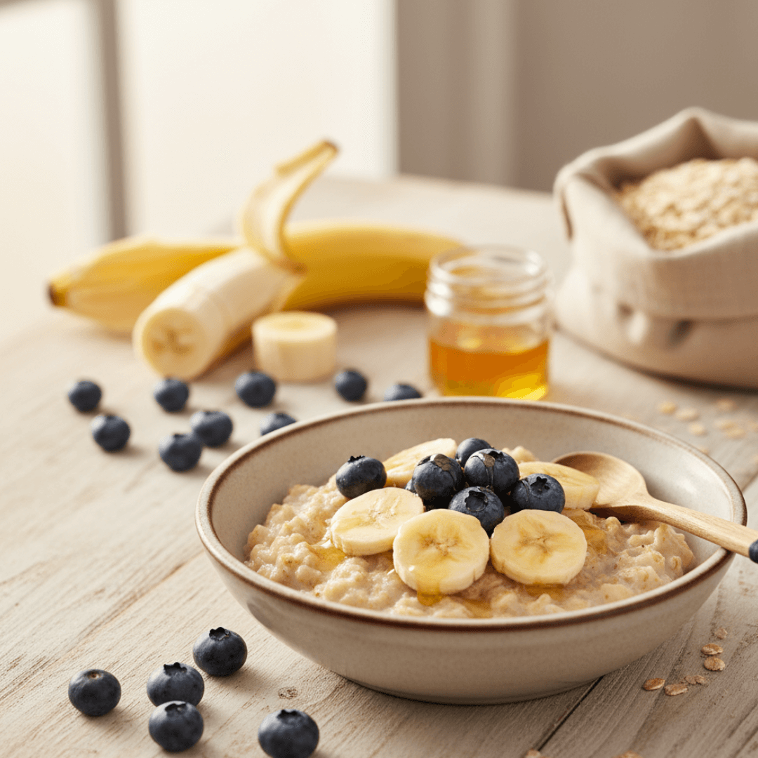 음식궁합(따뜻한 곡물의 포근함 + 산뜻한 베리의 생기)ㅣ오트밀과 블루베리의 음식 궁합, 포근한 담백함 위에 선명한 산미가 내려앉는 ‘맑은 아침의 식사’