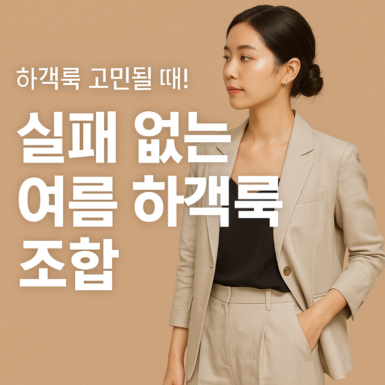 여름 하객룩 조합