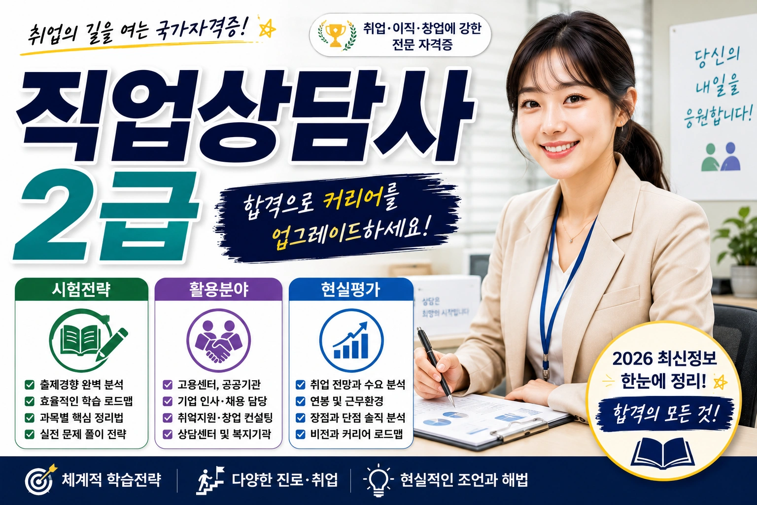 직업상담사 2급 (시험전략, 활용분야, 현실평가)