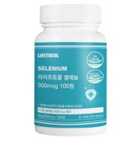 라이프토콜 셀레늄 300mcg, 100정, 1개