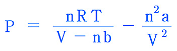 van der Waals Equation