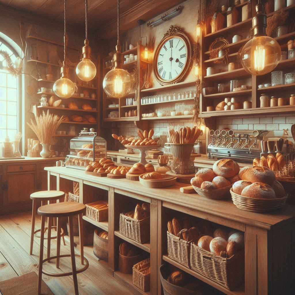 베이커리 배경