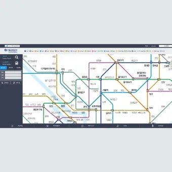 서울 지하철 노선도 크게보기 최신 버전 고화질_15