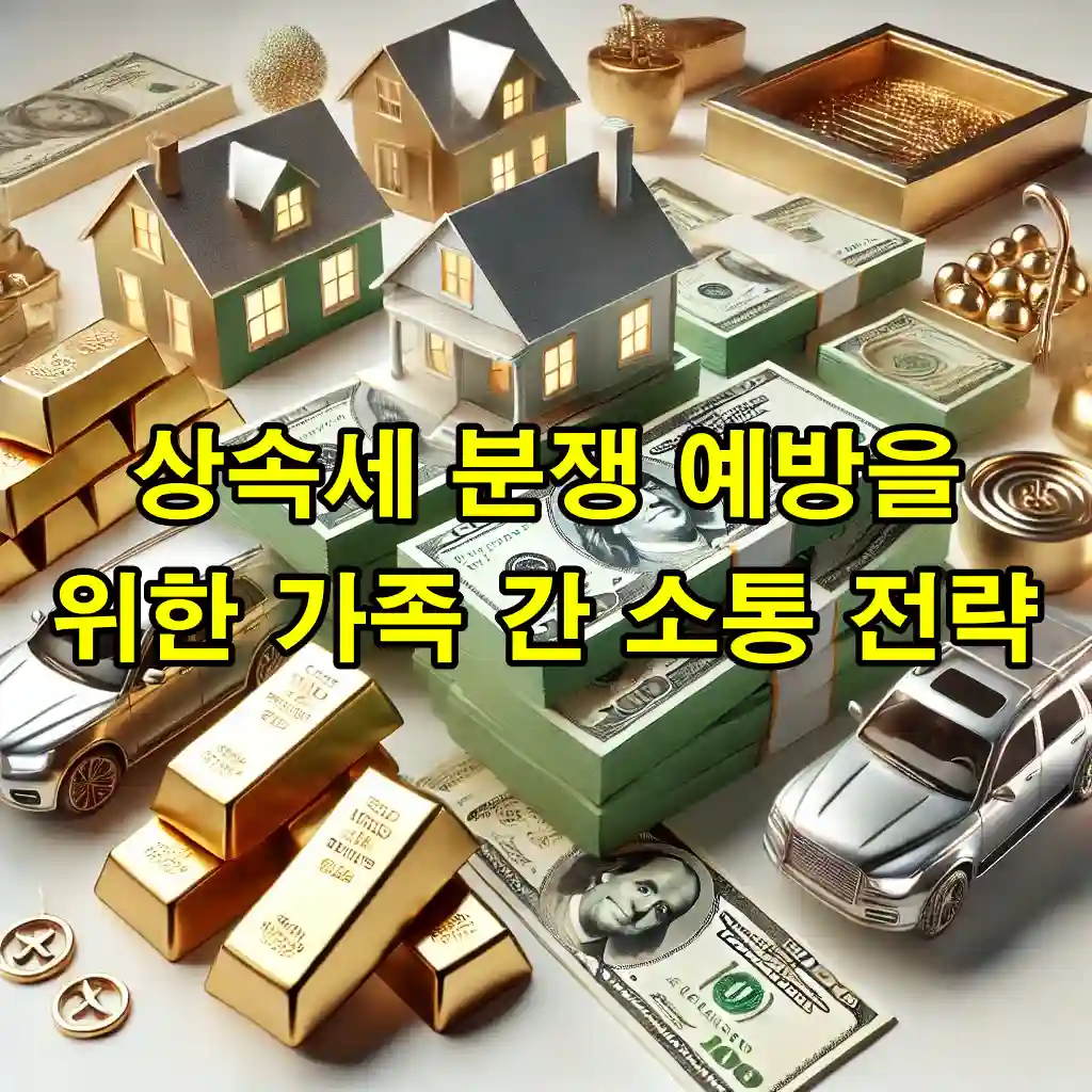 가족 간 상속세 분쟁을 예방하는 소통 전략 완벽 가이드