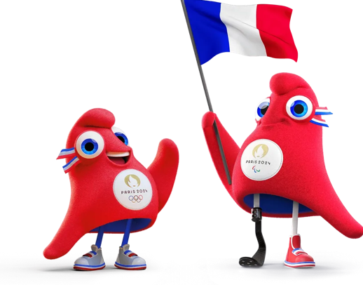 2024년-파리-올림픽-엠블런과-마스코트