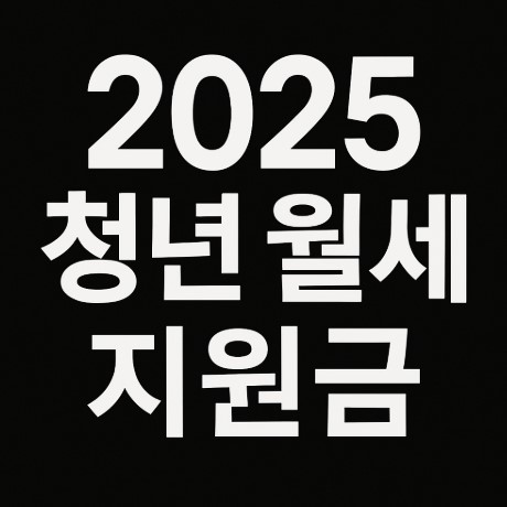 2025 청년월세 지원금 관련 사진