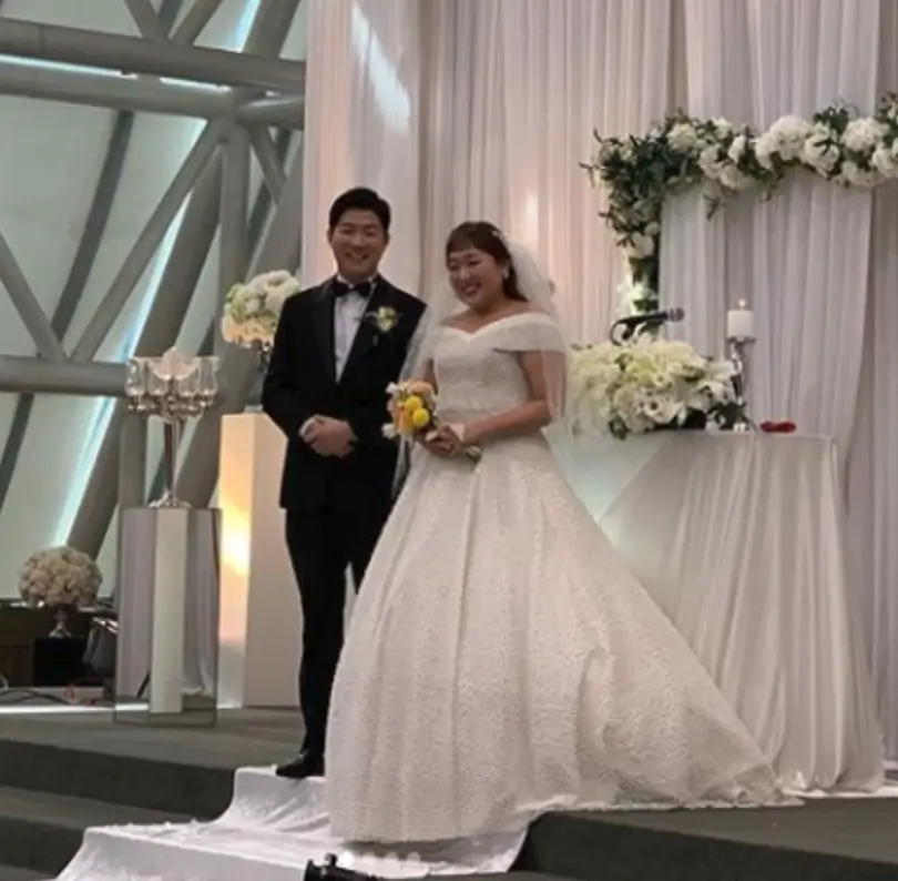 이수지와 남편