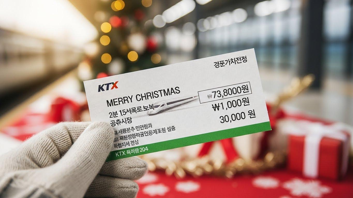 크리스마스 ktx 가격