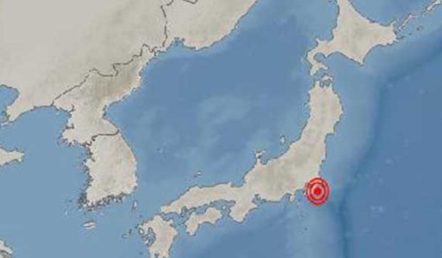 일본 5.4 지진