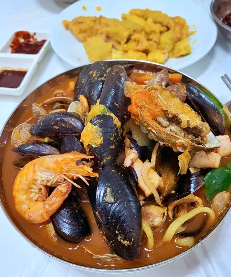 네모세모 전북 김제 맛집 오디 소스 탕수육, 전복 홍합 짬뽕 맛있는 중국집