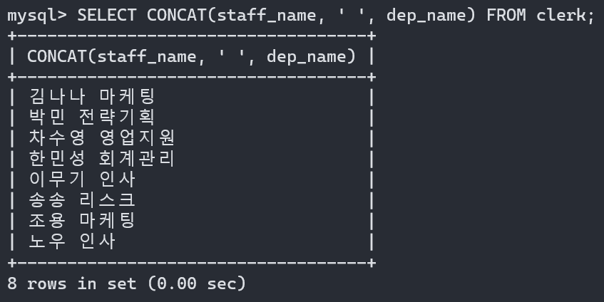 CONCAT-띄어쓰기-있음