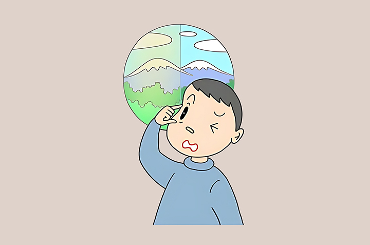 이미지가-두개로-보이는-남성