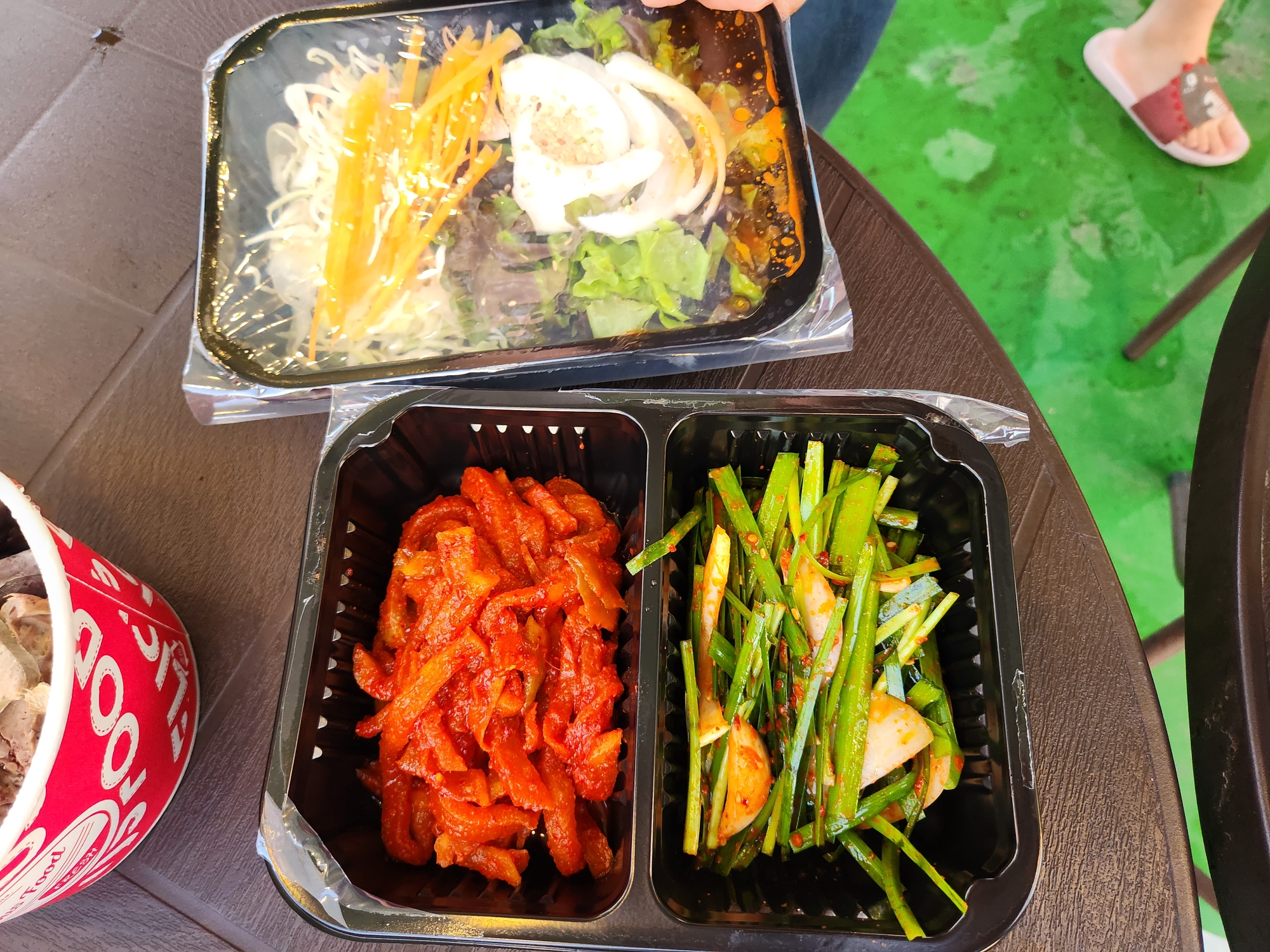 옥상일상 - 족발2