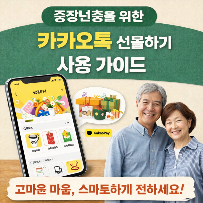 카카오톡 선물하기 사용 가이드