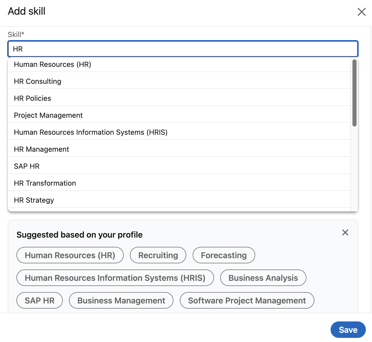 현재-직무에-관련된-추천-스킬을-보여준다