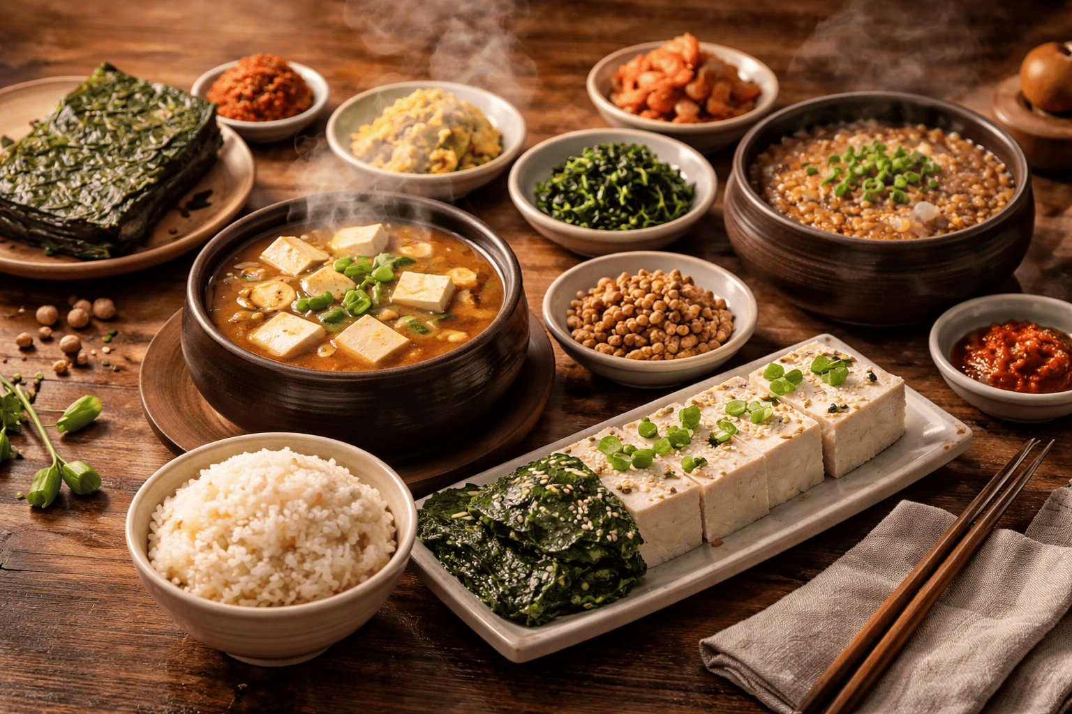 한국 식단 속 대두 활용과 영양 특징