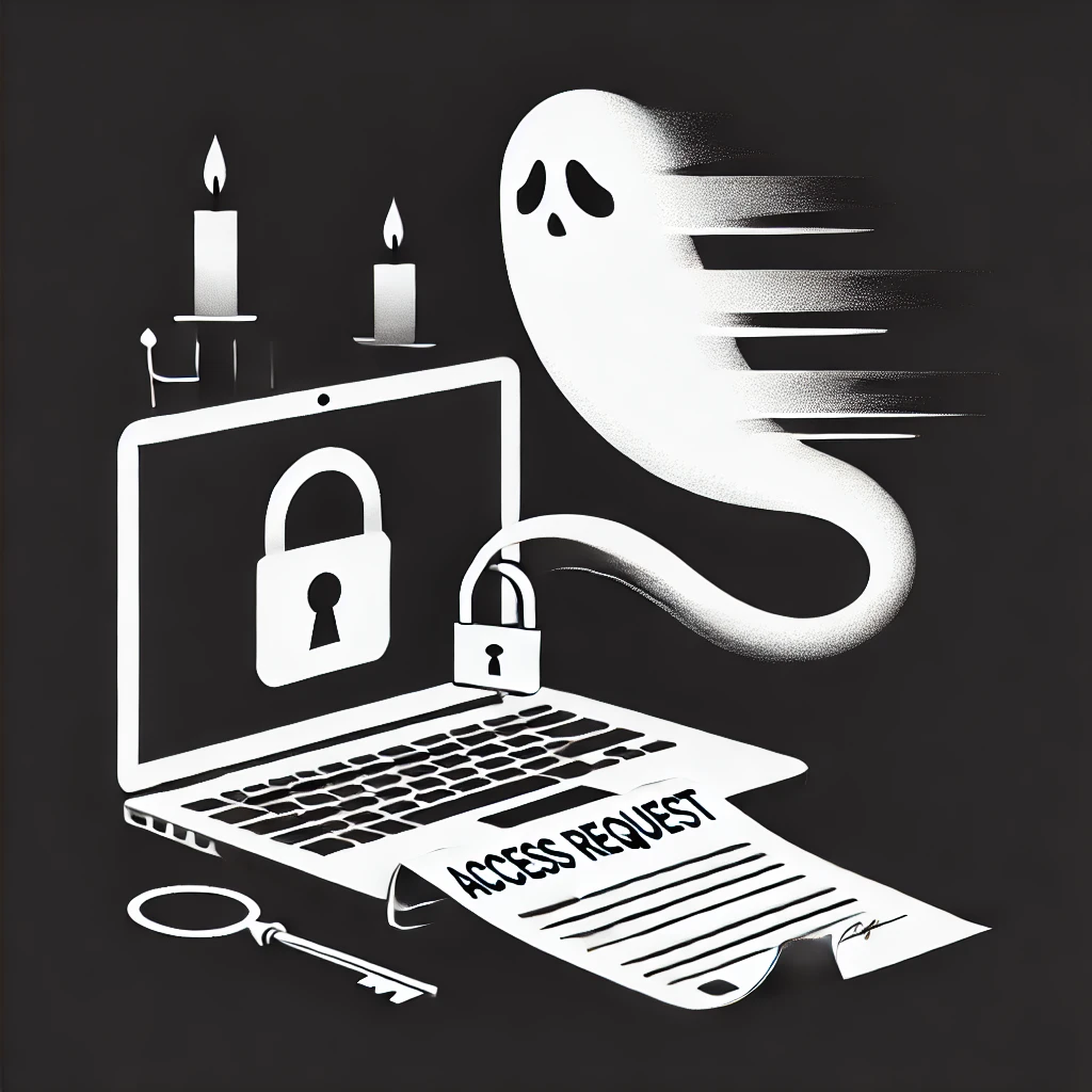 사망 후 구글 계정 접근 요청의 상징 요소