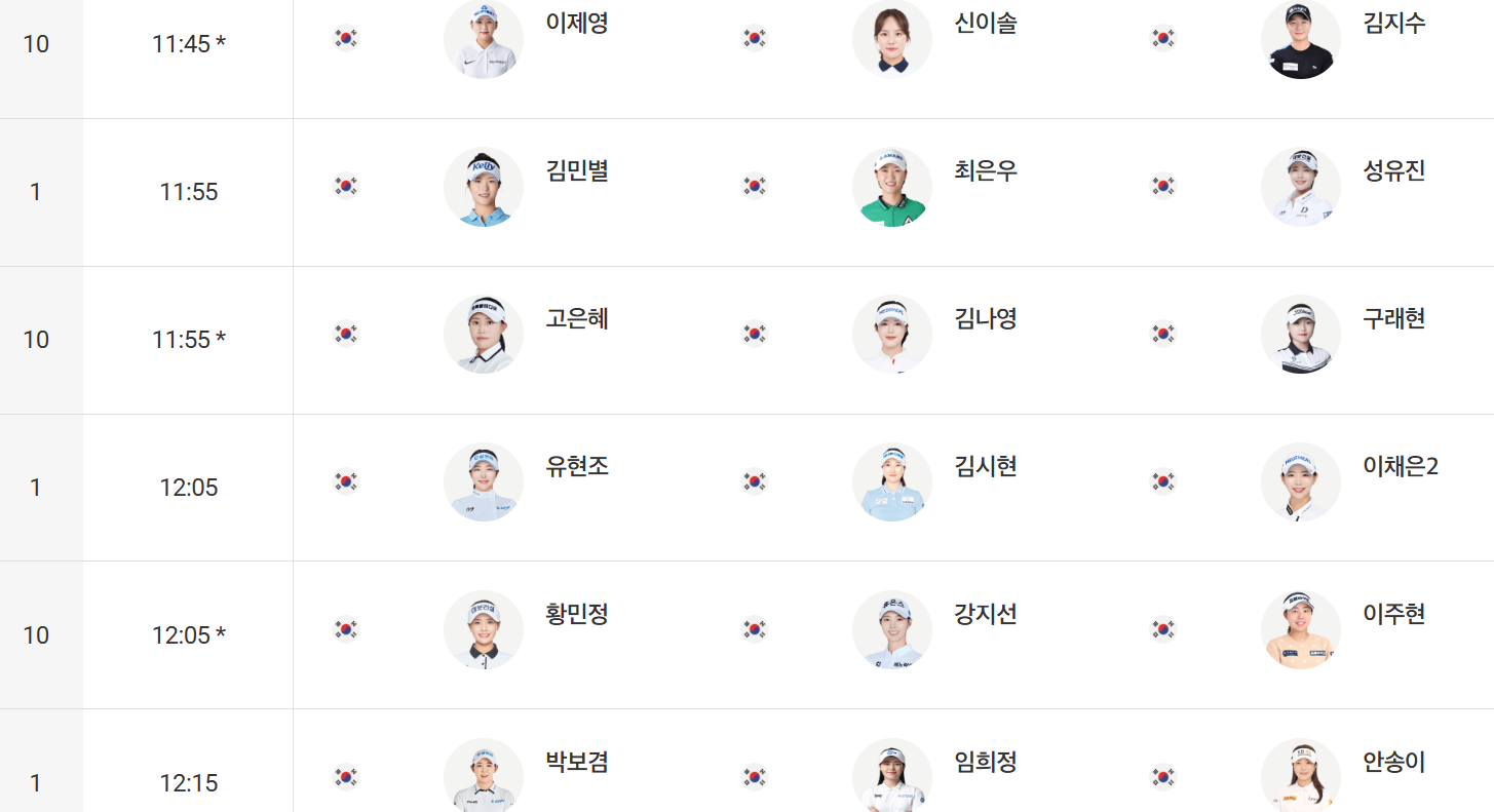 2025 KLPGA 맥콜 · 모나 용평 오픈 총정리|무료 티켓·주차장·조편성·관전포인트까지