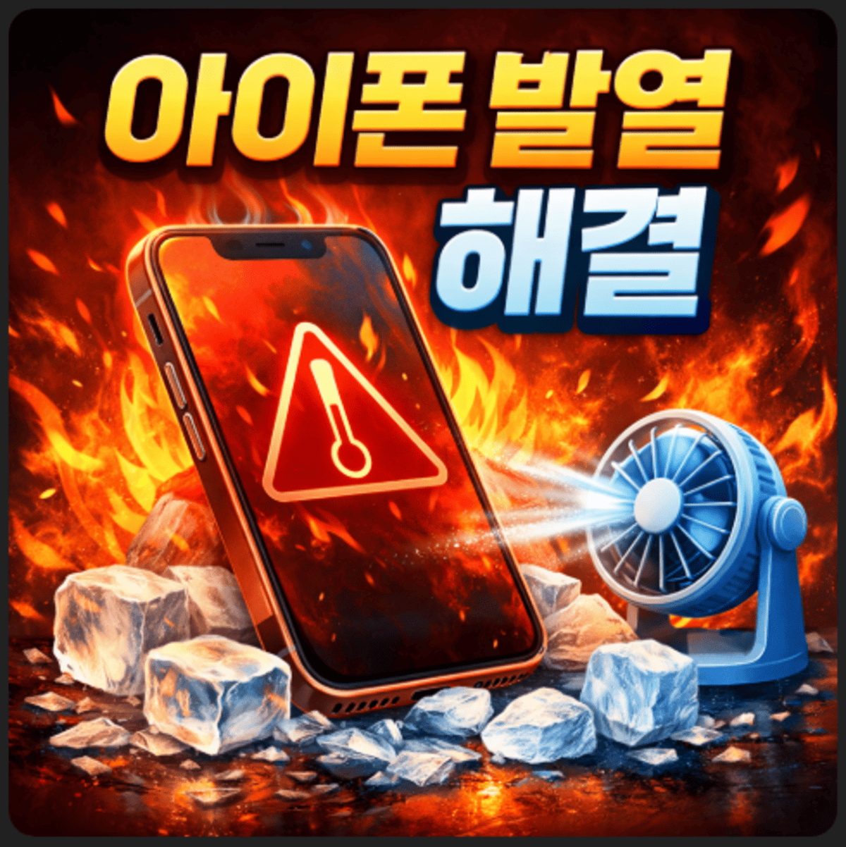 아이폰 발열 해결