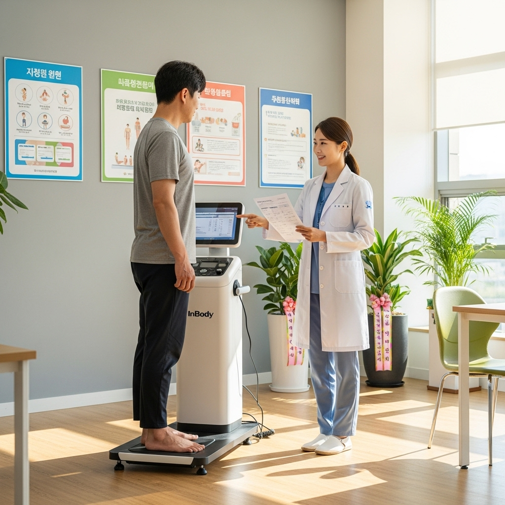 무료 인바디 측정 보건소 신청 방법 금식 주의사항 정확한 결과 얻는 법