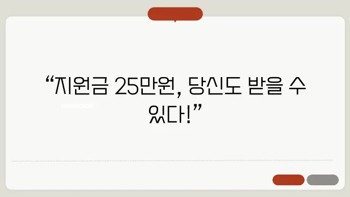 민생지원금 25만원 지급 대상 및 신쳀 늛