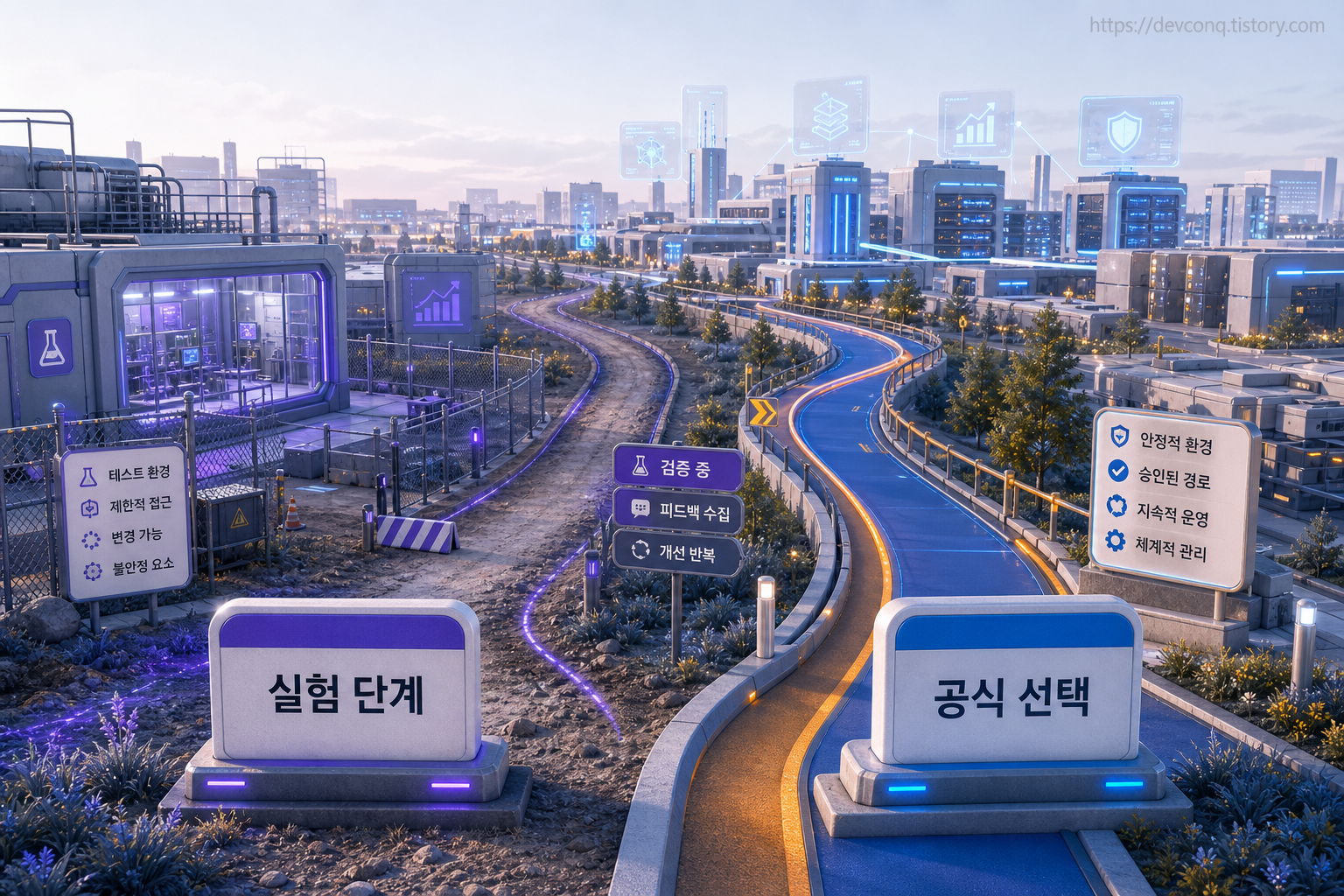 Python 3.13의 실험 단계에서 3.14의 공식 선택 단계로 이동하는 두 구간 표지판