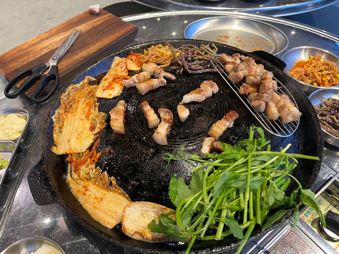 솥뚜껑 구이
