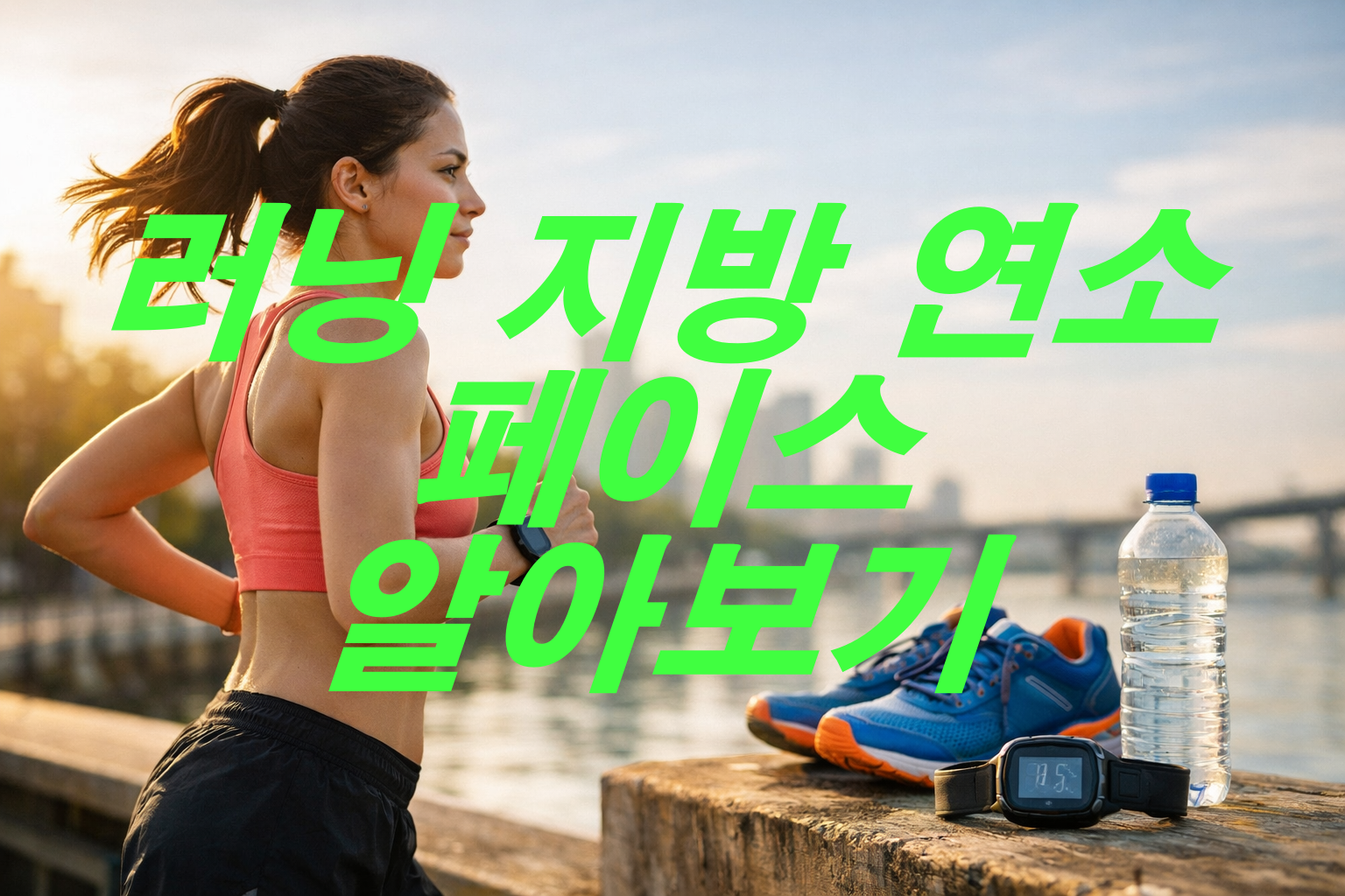 러닝 지방 연소 페이스 알아보기