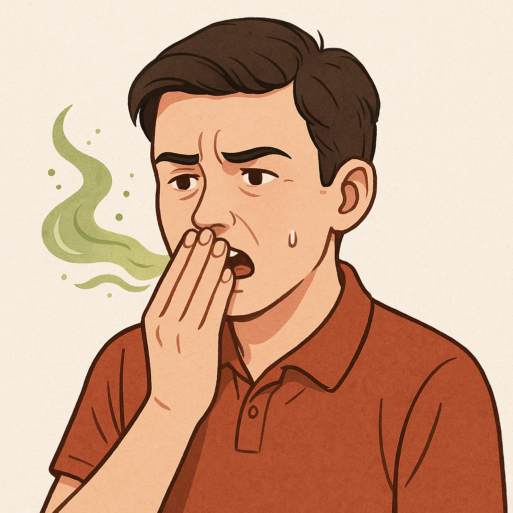 입 냄새 심할 때