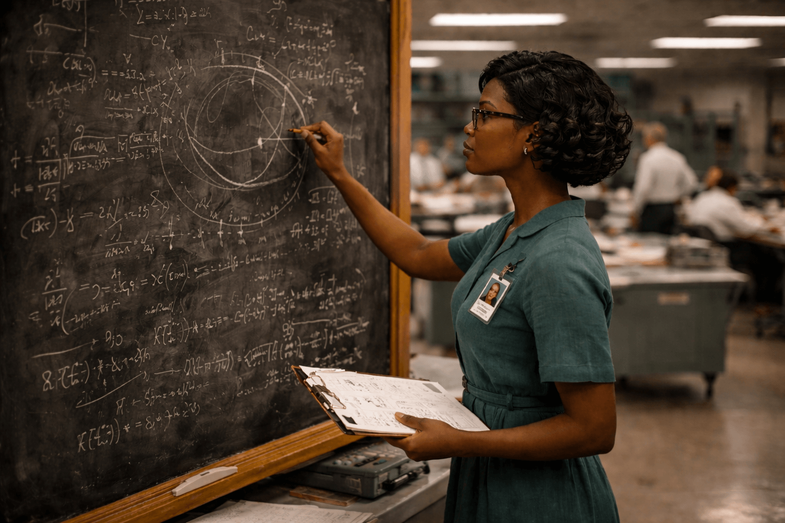 1960년대 미국 우주 개발 시대를 떠올리게 하는 감성 이미지.