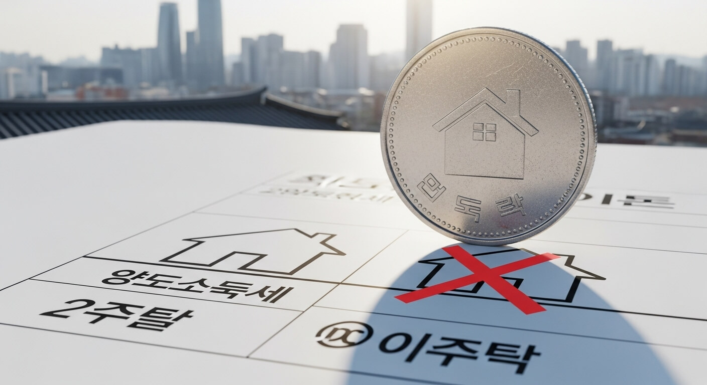 1가구 2주택 양도소득세