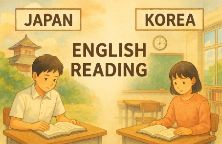 일본 VS 한국 영어 리딩법 관련 사진