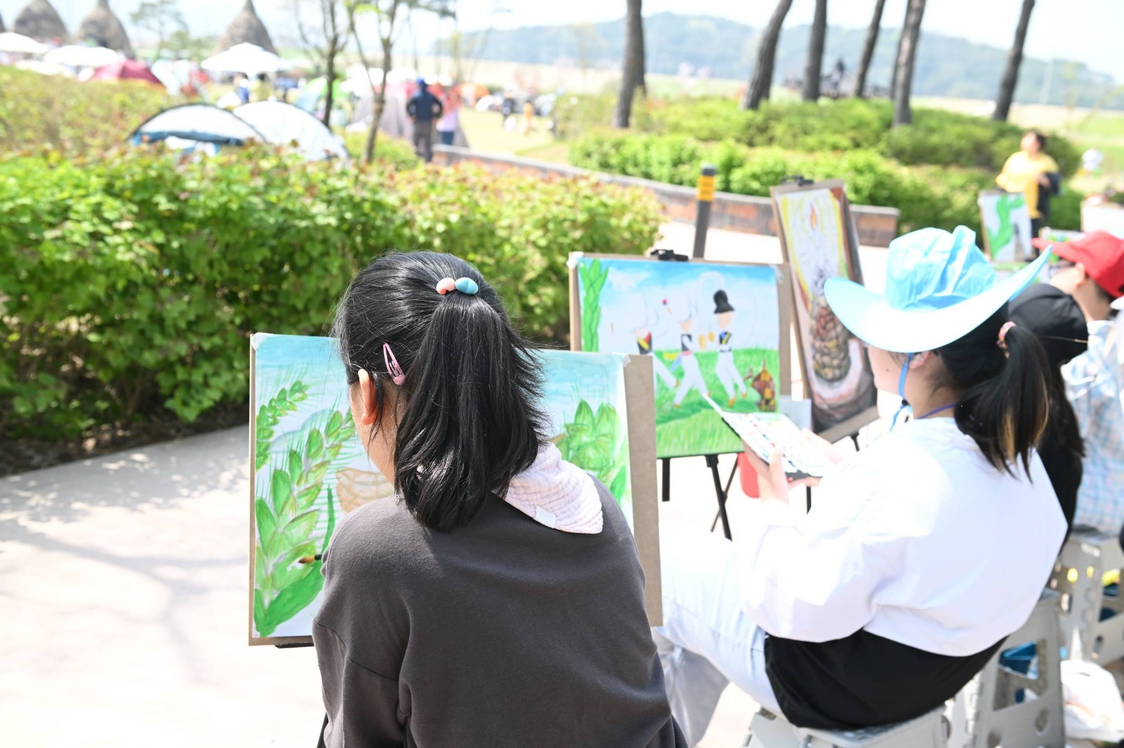 영광찰보리 축제